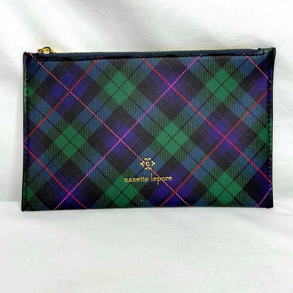 Nanette Lepore Plaid Clutch - Picture 1 of 7